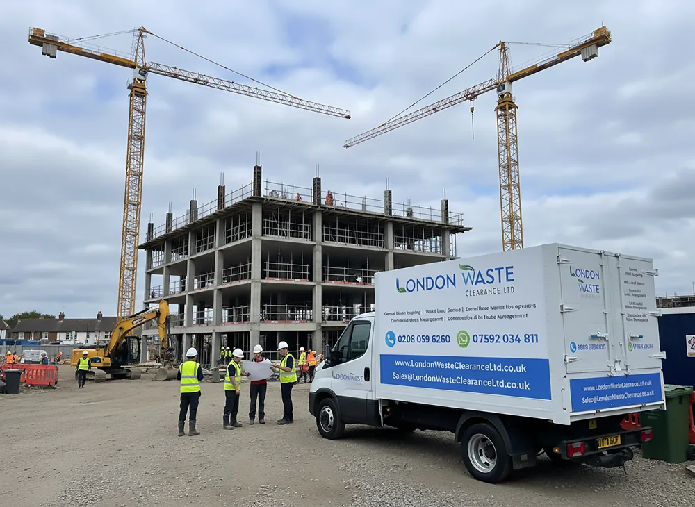 Construction trade waste recycling in London