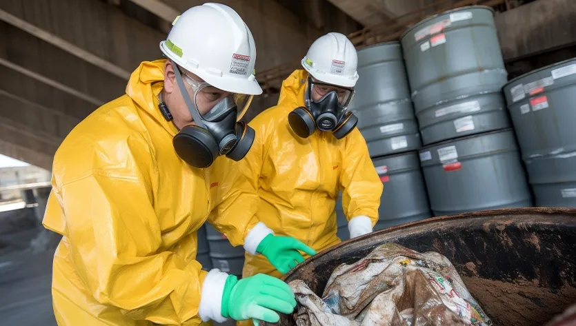Hazardous industrial waste management and compliant disposal in London