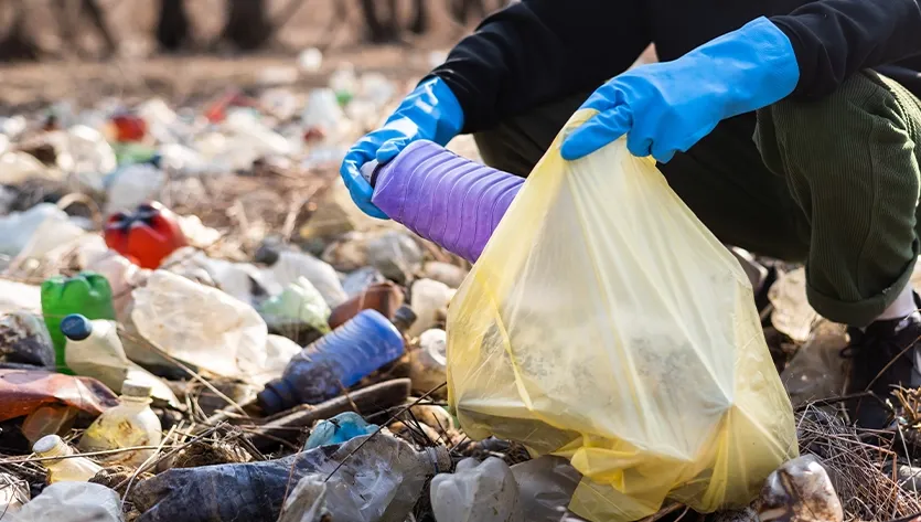 Public facilities waste collection in London